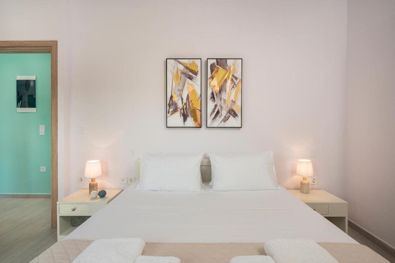Sea Breeze Apartments Kolimvarion Bagian luar foto