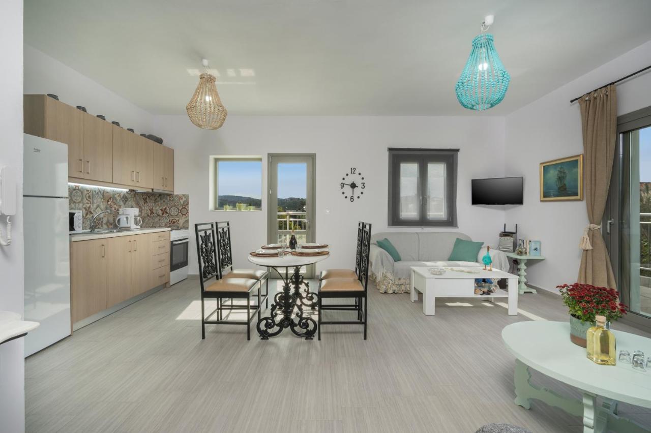 Sea Breeze Apartments Kolimvarion Bagian luar foto
