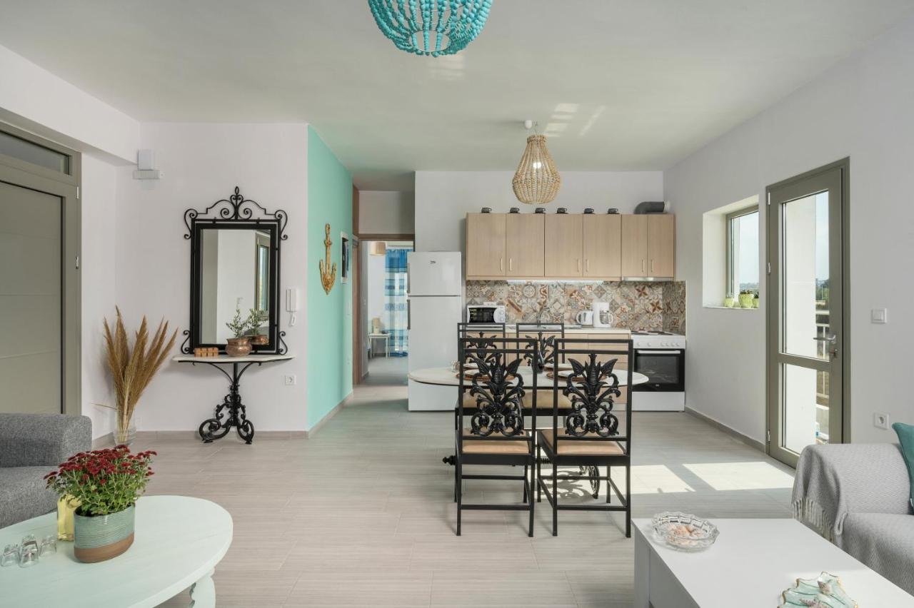 Sea Breeze Apartments Kolimvarion Bagian luar foto